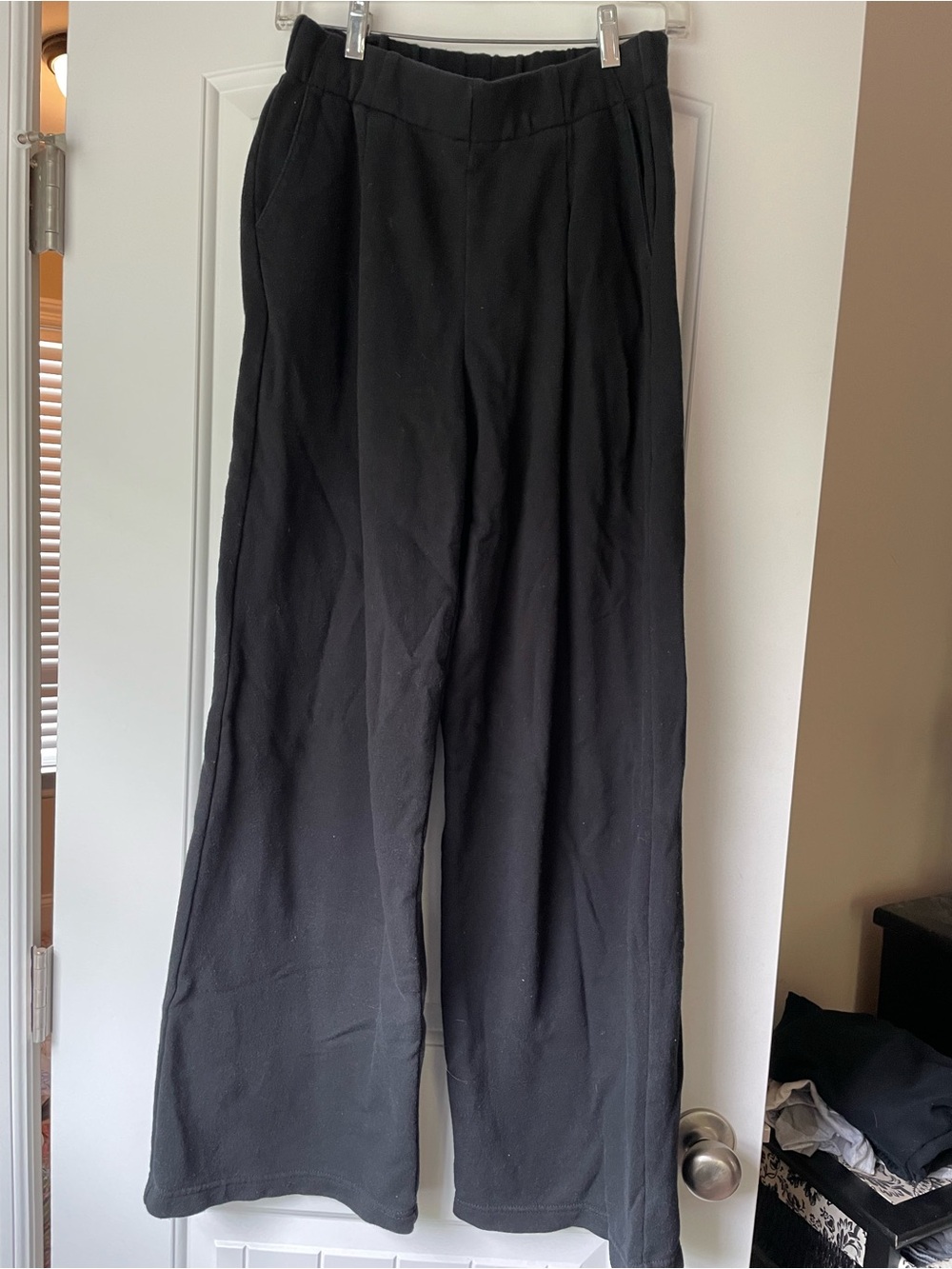 Aerie Black Wide Leg Pants